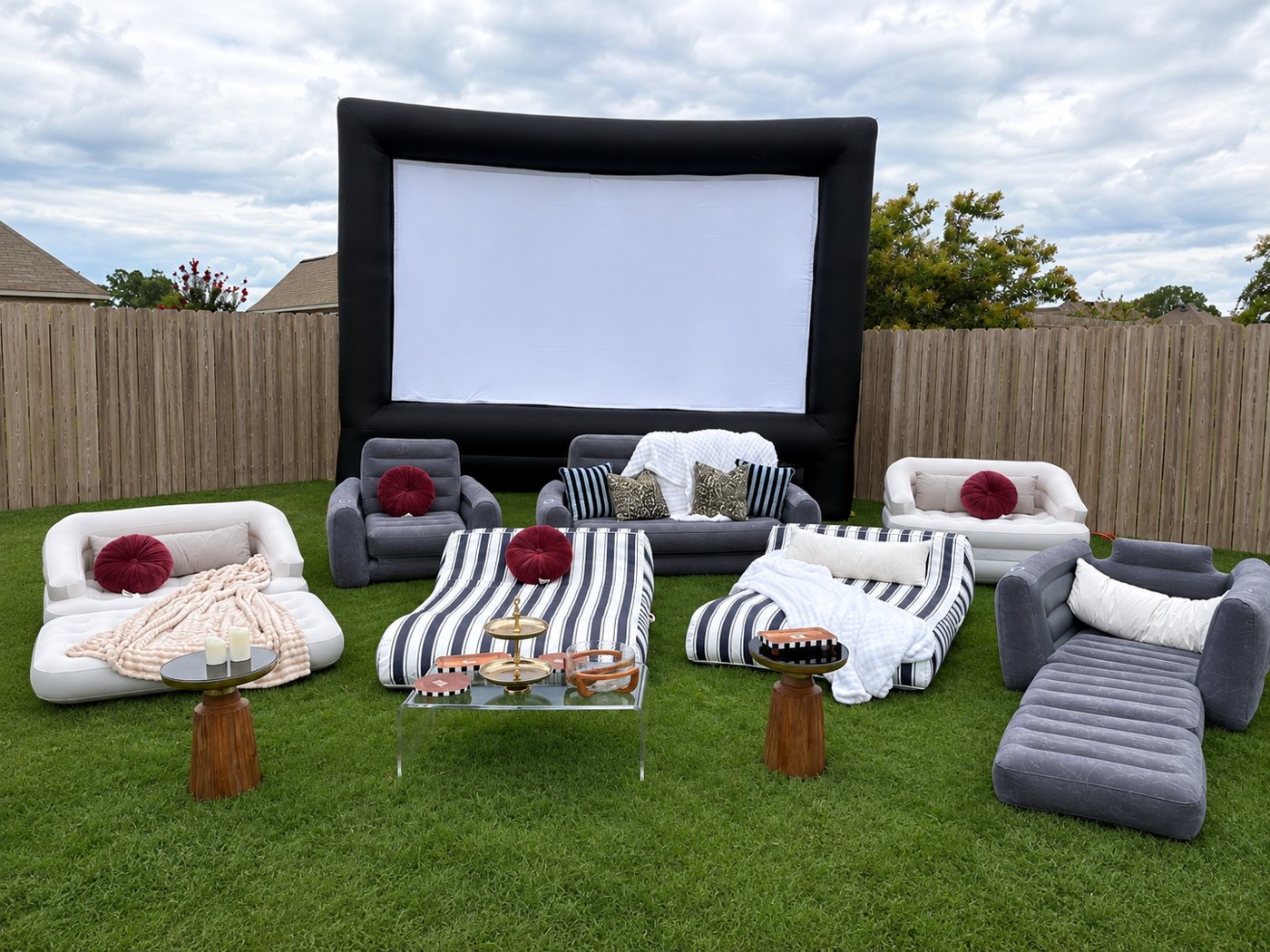 Velvet Ditch outdoor movie package